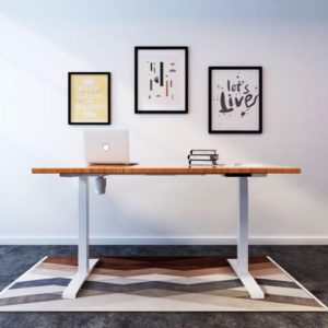 Single Motor adjustable height table height adjustable table office furniture