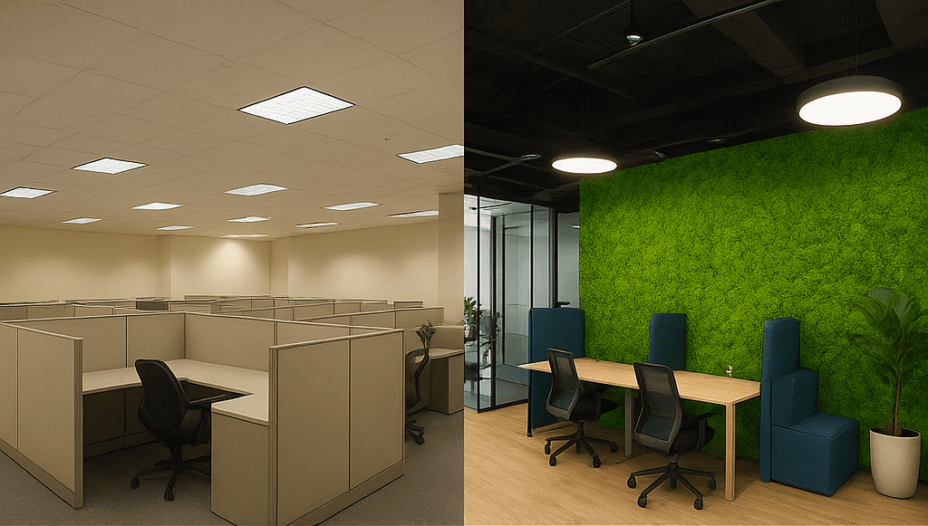 Modern Tech Office Renovation Singapore Contractor