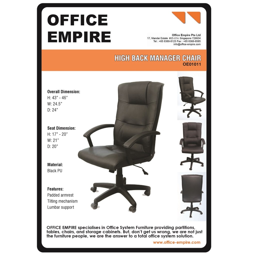 office furniture singapore office chairs singapore oe01011