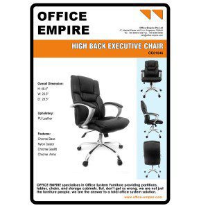Cheap Ergonomic Chair Singapore office furniture singapore office chairs singapore oe01046