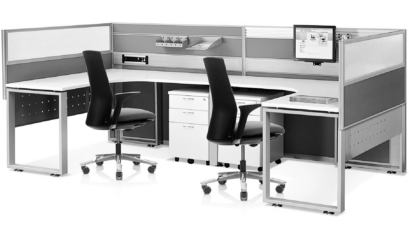 office furniture singapore office partition 28mm Office Cubicle 24 (2)