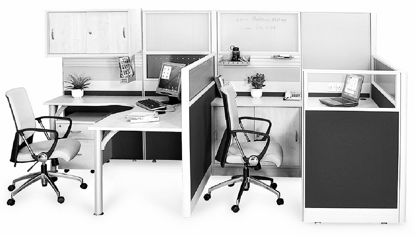 office furniture singapore office partition 28mm Office Cubicle 38 (2)