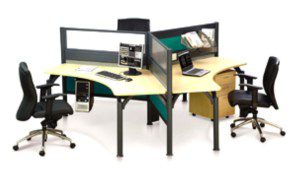 office furniture singapore office partition 28mm Office Cubicle 45