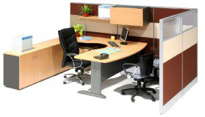 office furniture singapore office partition 28mm Office Cubicle 55