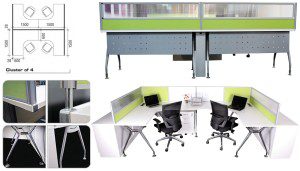 office furniture singapore office partition office cubicle 2