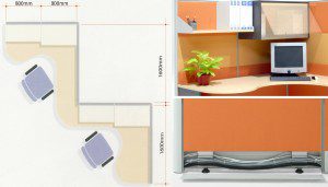 office furniture singapore office partition office system 2