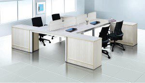 office furniture singapore office partition work desk singapore 1 Modern office work desk with ergonomic chair and workstation setup in Singapore office renovation project
