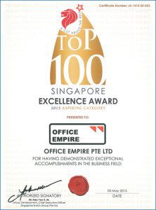 Office Renovation Singapore Award