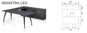 office furniture singapore Executive office desk genistra