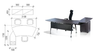 office furniture singapore Hanako Series Designer Office Table – Premium Workspace Desk Solutions 1 office furniture singapore Hanako Serie 1s designer office table luxury executive desk modern office workstation