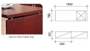 office furniture singapore office desk Elegance Series 1