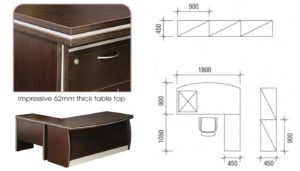 office furniture singapore office desk Presidence Series 1
