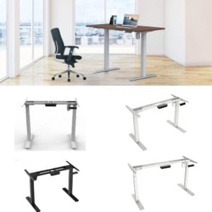 Single Motor adjustable height table height adjustable table office furniture 1