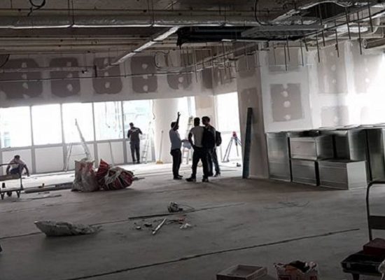 Renovation Contractor Singapore Office Renovation Contractor renovator Renovation project in Singapore showcasing modern office renovation, office workstation setup and office partition installation