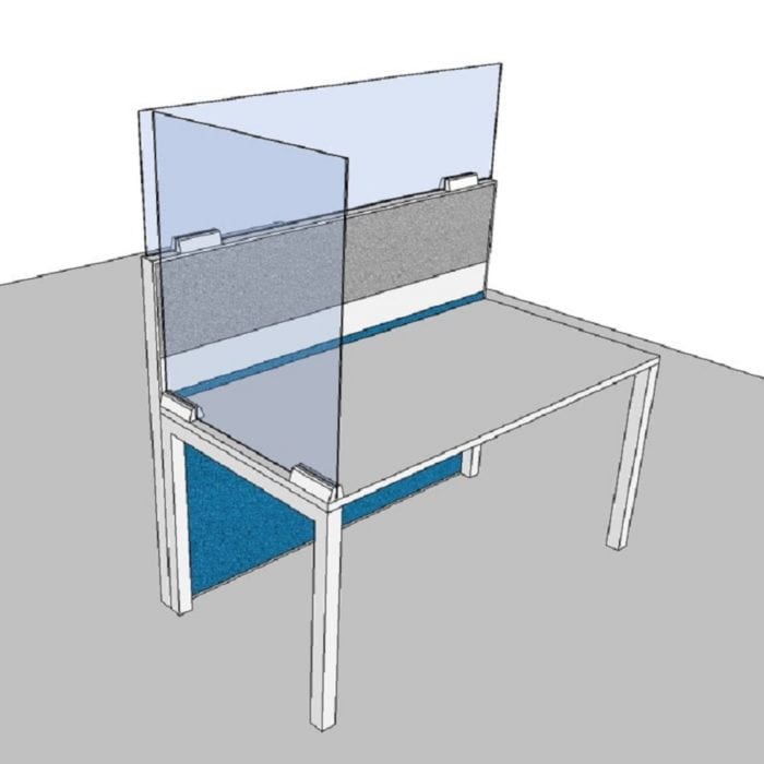 DeskDividerSupplierSingaporeRemovableAcrylicPartitionTable