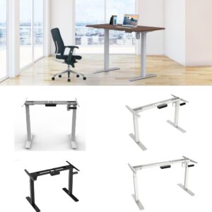 Single Motor adjustable height table height adjustable table office furniture adjustable height table ergonomic sit stand desk modern office workstation