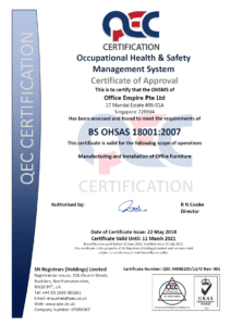 office renovation singapore OHSAS - big