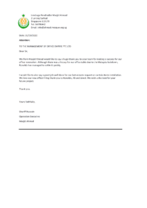 office renovation singapore best reliable commercial office renovation contractor singapore review testimonials - Lembaga Pendtadbir Masjid Ahmad