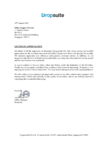 office-renovation-singapore-best-reliable-commercial-office-renovation-contractor-singapore-review-testimonials-Dropmysite Pte Ltd