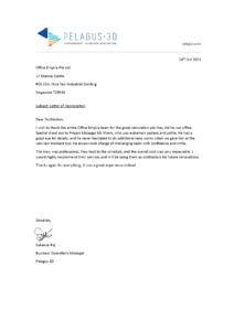 office-renovation-singapore-best-reliable-commercial-office-renovation-contractor-singapore-review-testimonials-Wilhelmsen Ships Service Pte Ltd