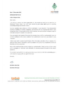 Office renovation review and testimonial for Office Empire by Westwood Primary School